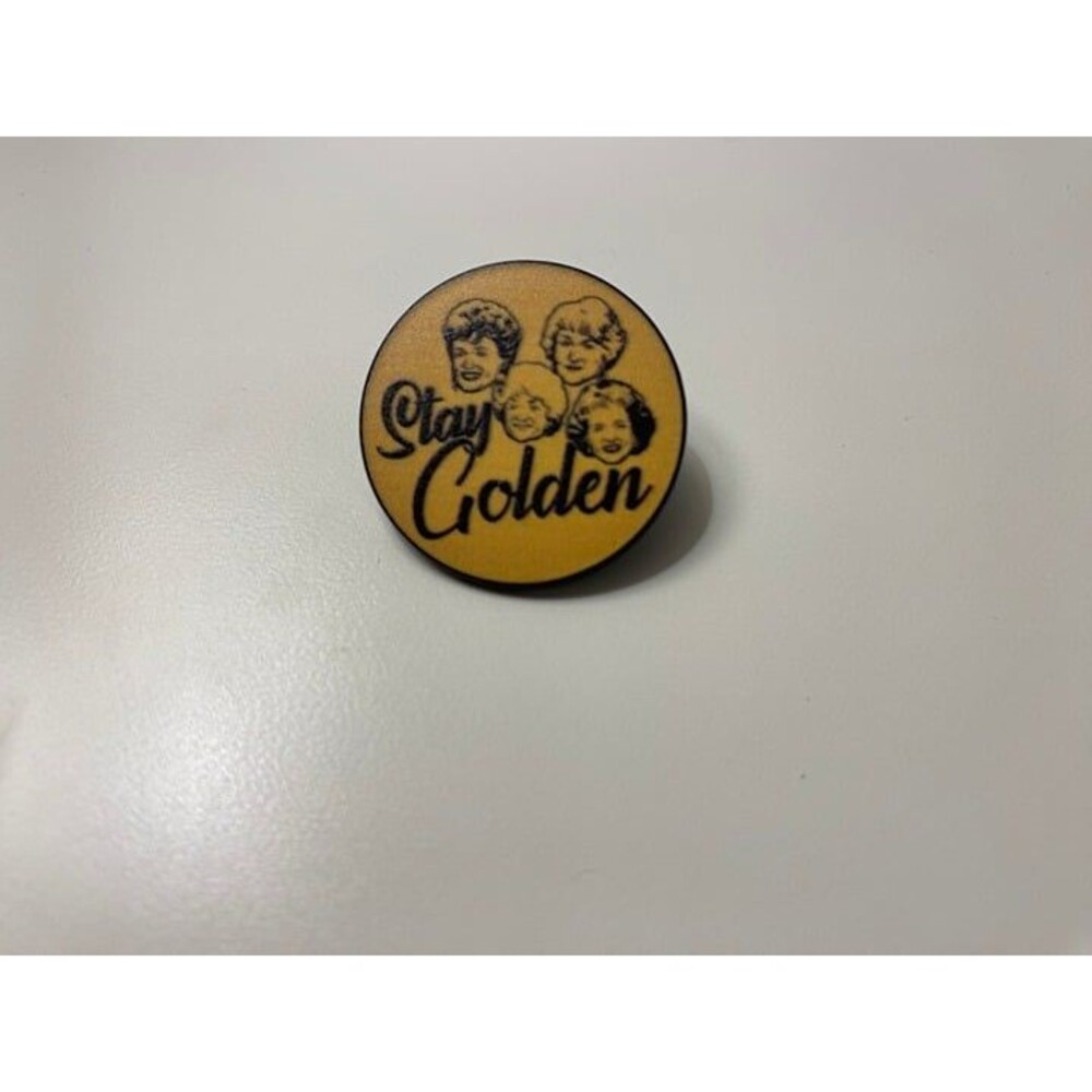 "Stay Golden" Golden Girls Enamel Pin